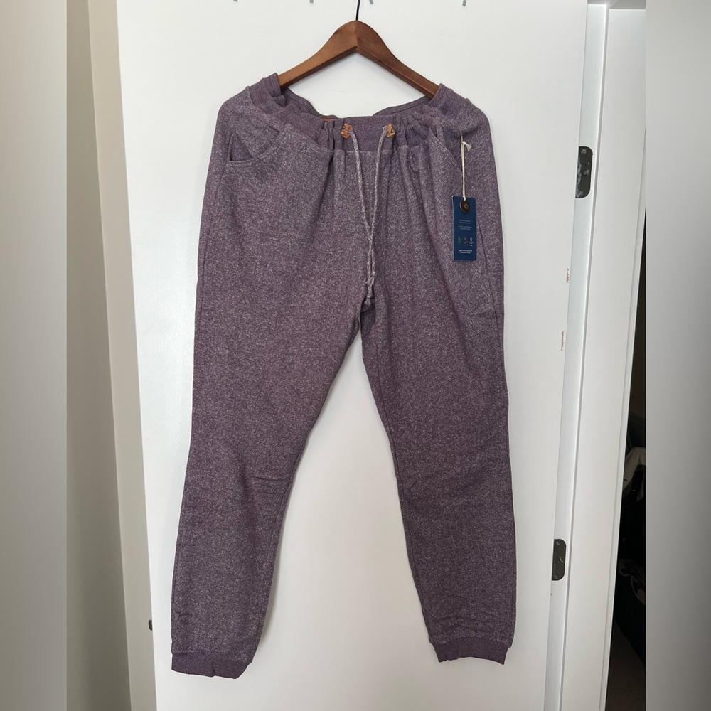 Tentree Purple Sweatpants